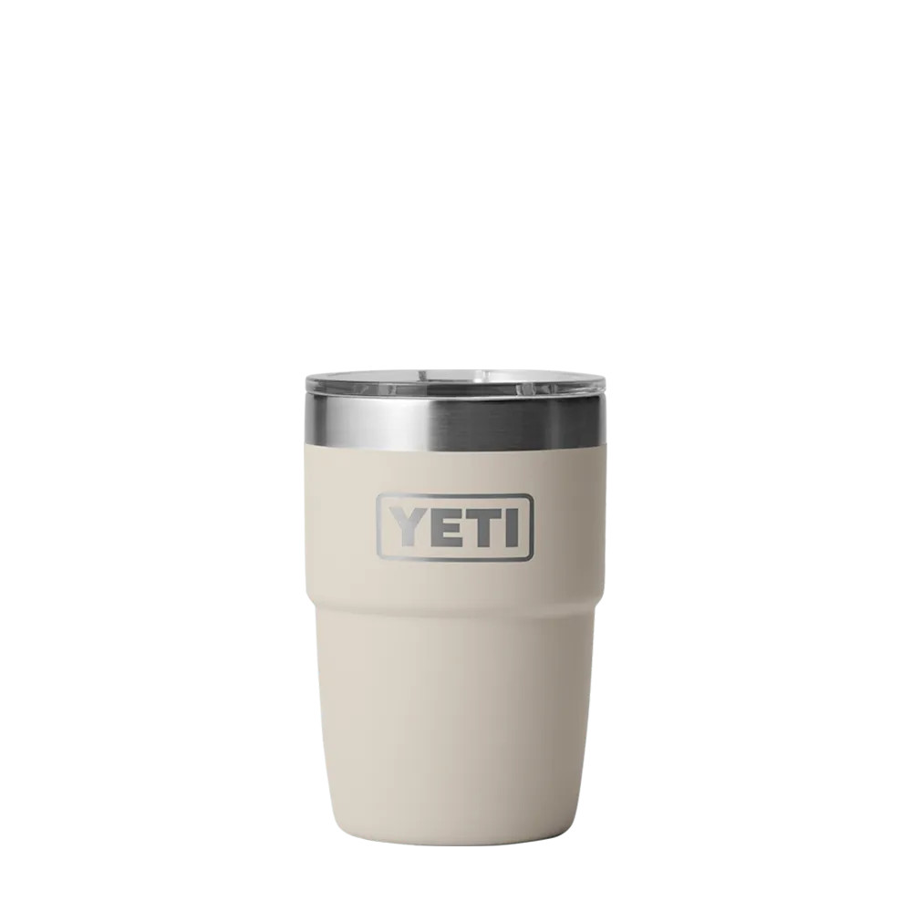 YETI Rambler® Stackable Cup with DuraSip™ Ceramic Lining 8 oz Cape Taupe 