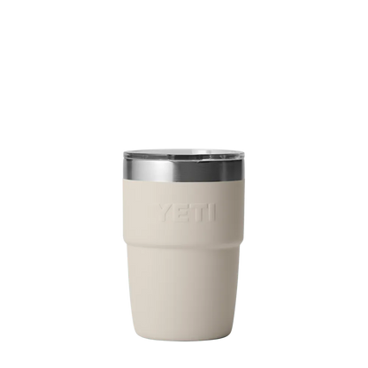 YETI Rambler® Stackable Cup with DuraSip™ Ceramic Lining 8 oz Cape Taupe 