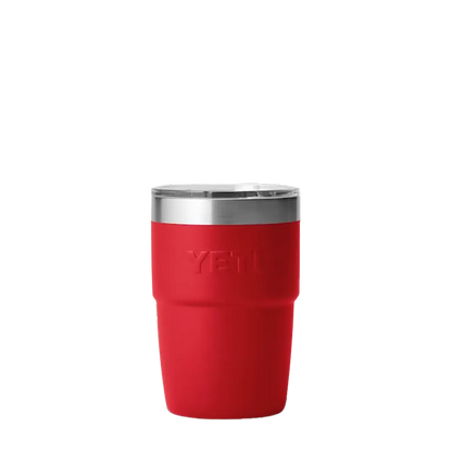 YETI Rambler® Stackable Cup with DuraSip™ Ceramic Lining 8 oz Rescue Red 