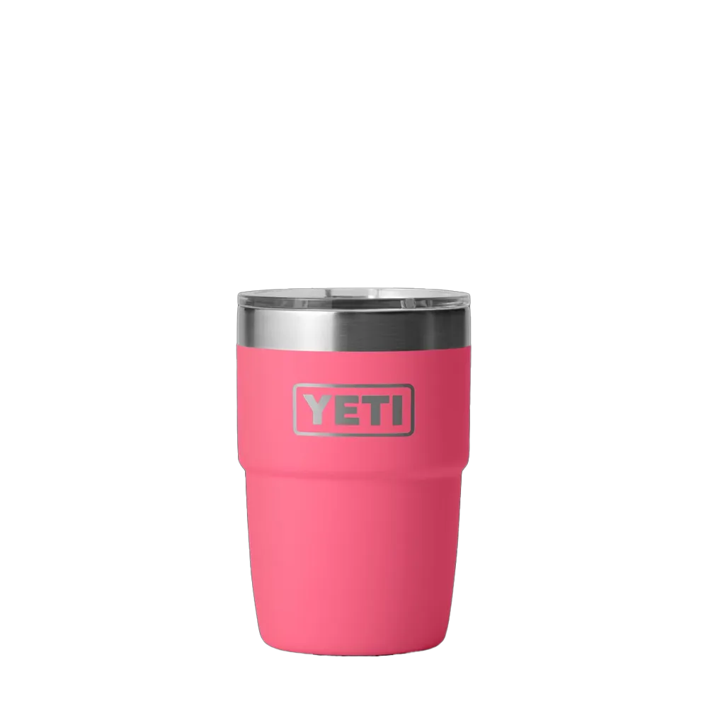 YETI Rambler® Stackable Cup with DuraSip™ Ceramic Lining 8 oz Tropical Pink 