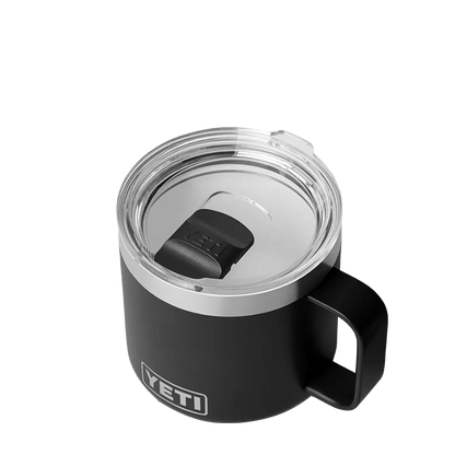 YETI Rambler® Handle Mug 2.0 with DuraSip™ Ceramic Liner 14 oz Black 