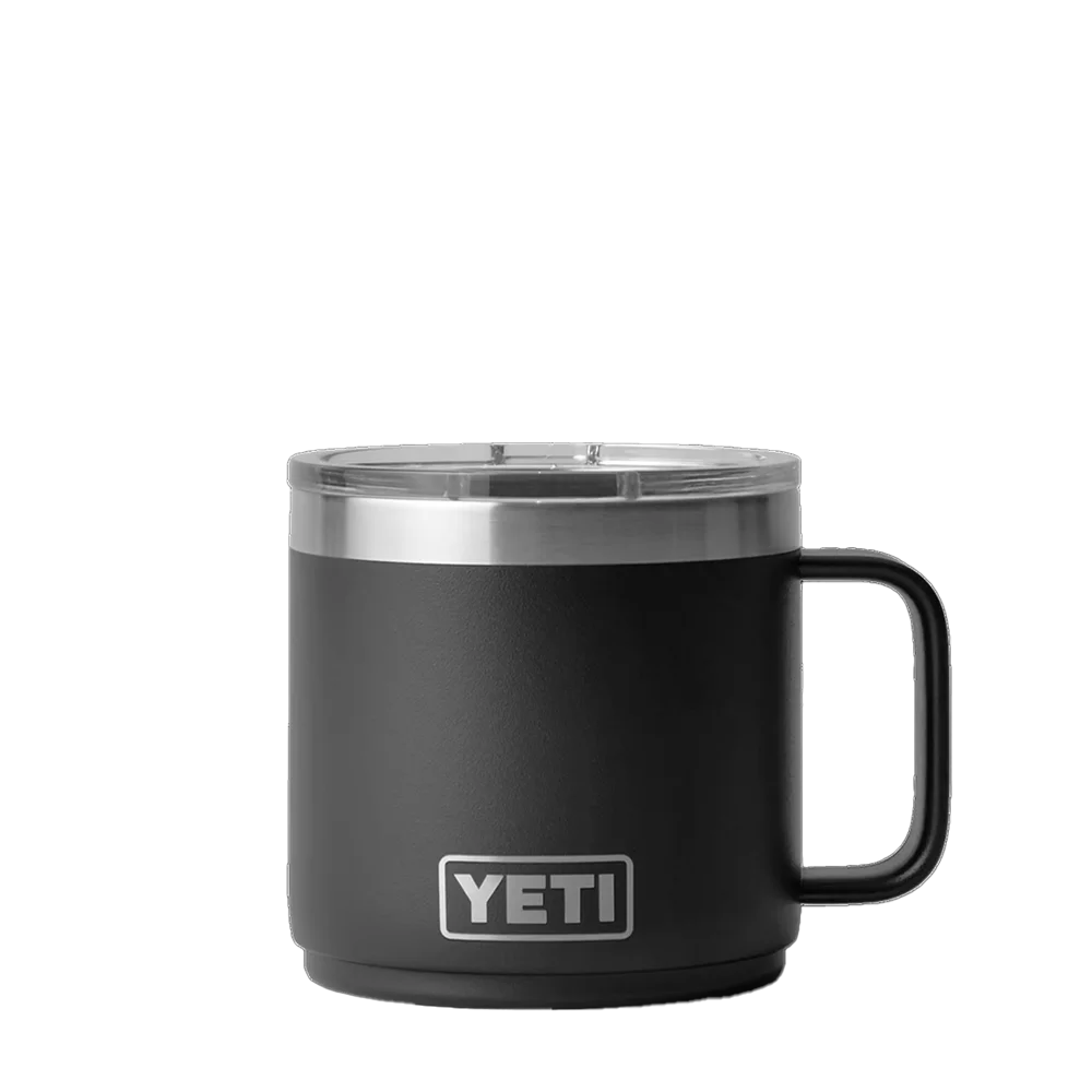 YETI Rambler® Handle Mug 2.0 with DuraSip™ Ceramic Liner 14 oz Black 