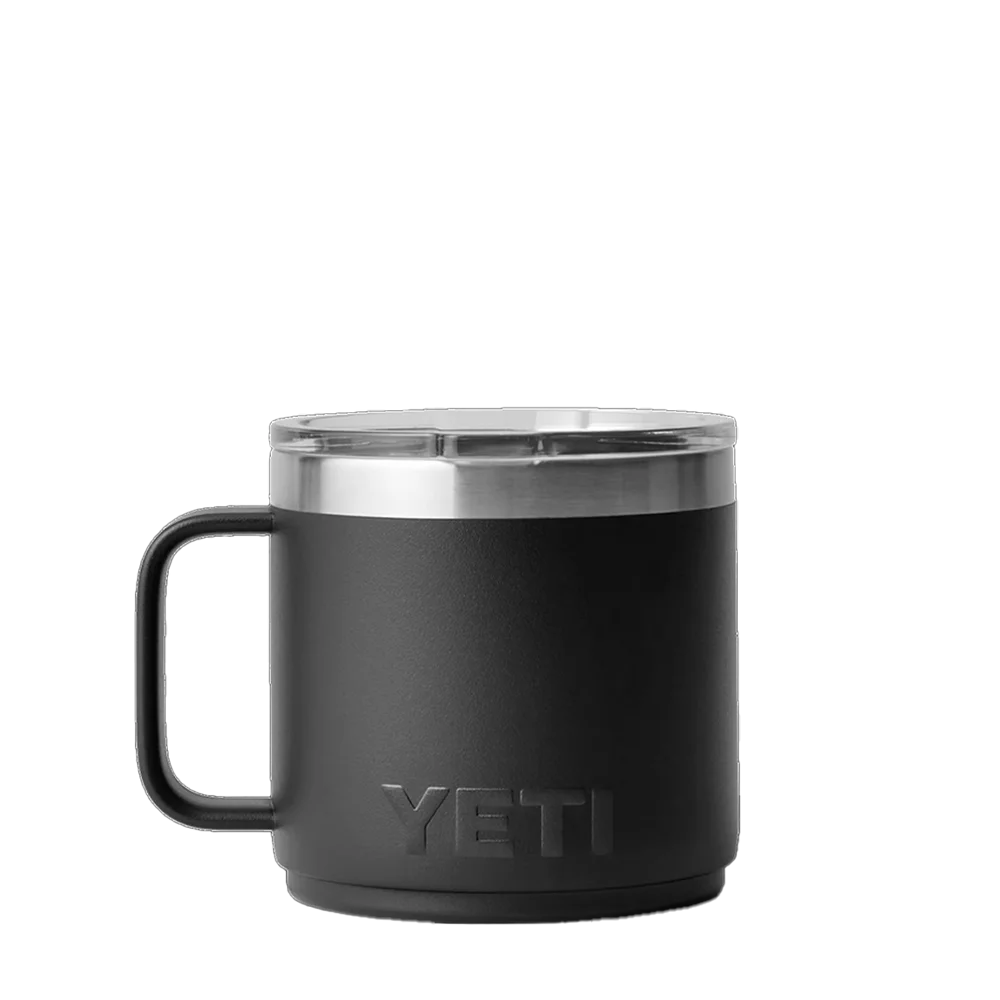 YETI Rambler® Handle Mug 2.0 with DuraSip™ Ceramic Liner 14 oz Black 