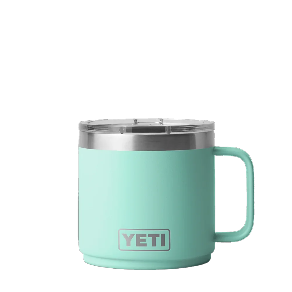 YETI Rambler® Handle Mug 2.0 with DuraSip™ Ceramic Liner 14 oz Seafoam 