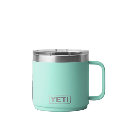 YETI Rambler® Handle Mug 2.0 with DuraSip™ Ceramic Liner 14 oz Seafoam 