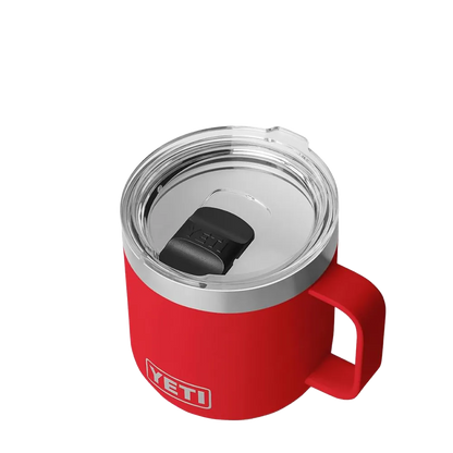 YETI Rambler® Handle Mug 2.0 with DuraSip™ Ceramic Liner 14 oz Rescue Red 