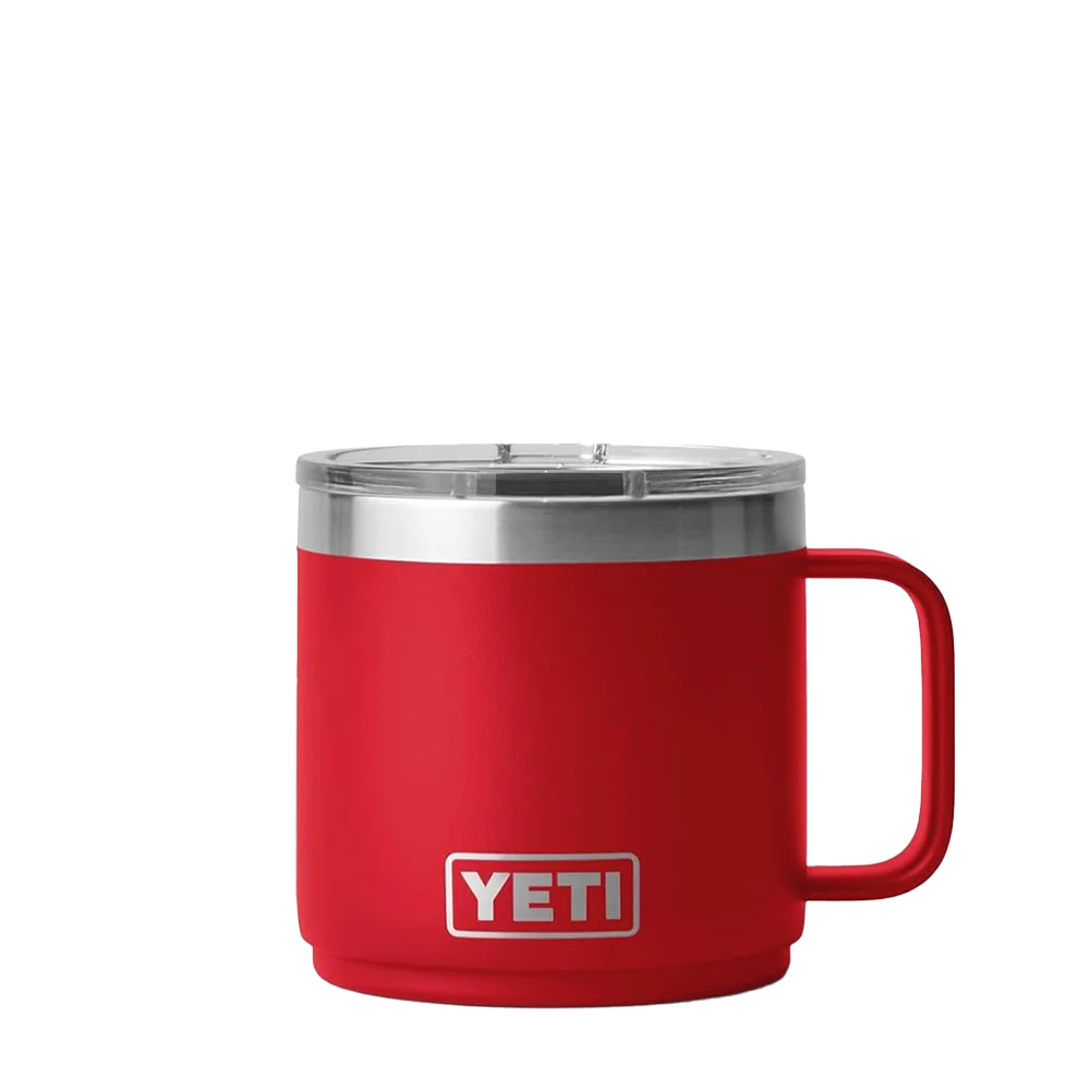 YETI Rambler® Handle Mug 2.0 with DuraSip™ Ceramic Liner 14 oz Rescue Red 