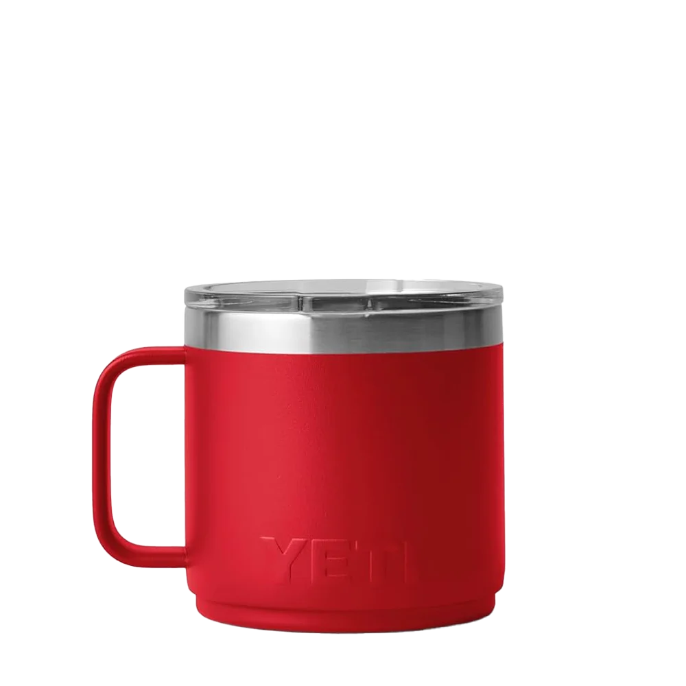 YETI Rambler® Handle Mug 2.0 with DuraSip™ Ceramic Liner 14 oz Rescue Red 