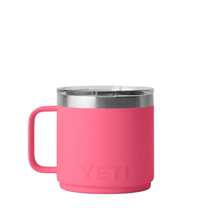YETI Rambler® Handle Mug 2.0 with DuraSip™ Ceramic Liner 14 oz Tropical Pink 