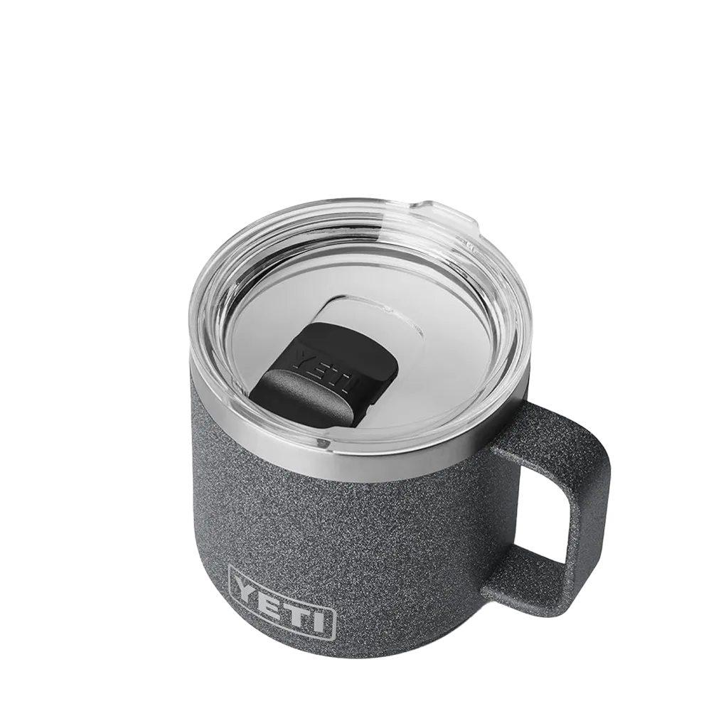 Rambler Stackable Mug with Magslider Lid with DURASIP™ Ceramic Liner | 14 oz