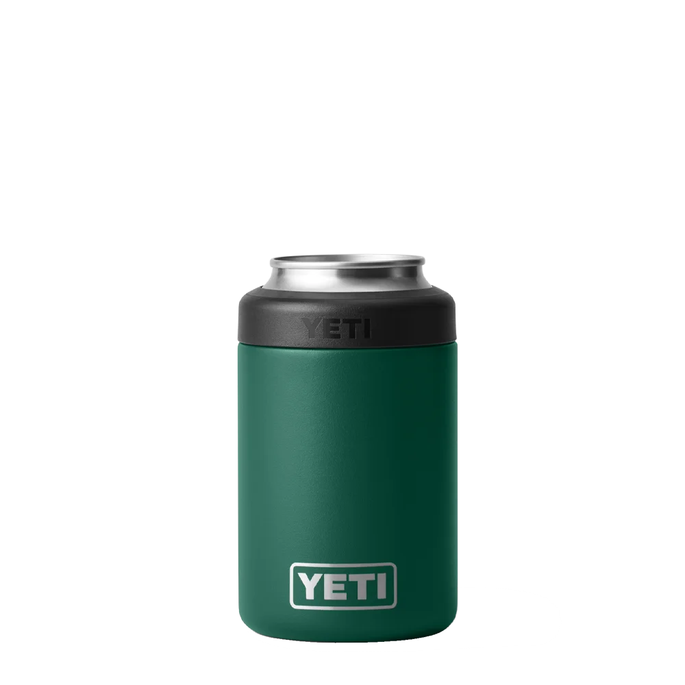 YETI Rambler® Colster® Can Cooler 12 oz Black Forest Green 