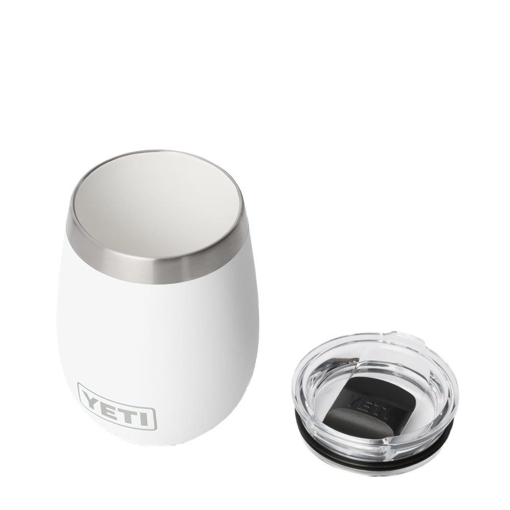 Yeti 10 oz Rambler Wine Tumbler with DuraSip Ceramic Lining 