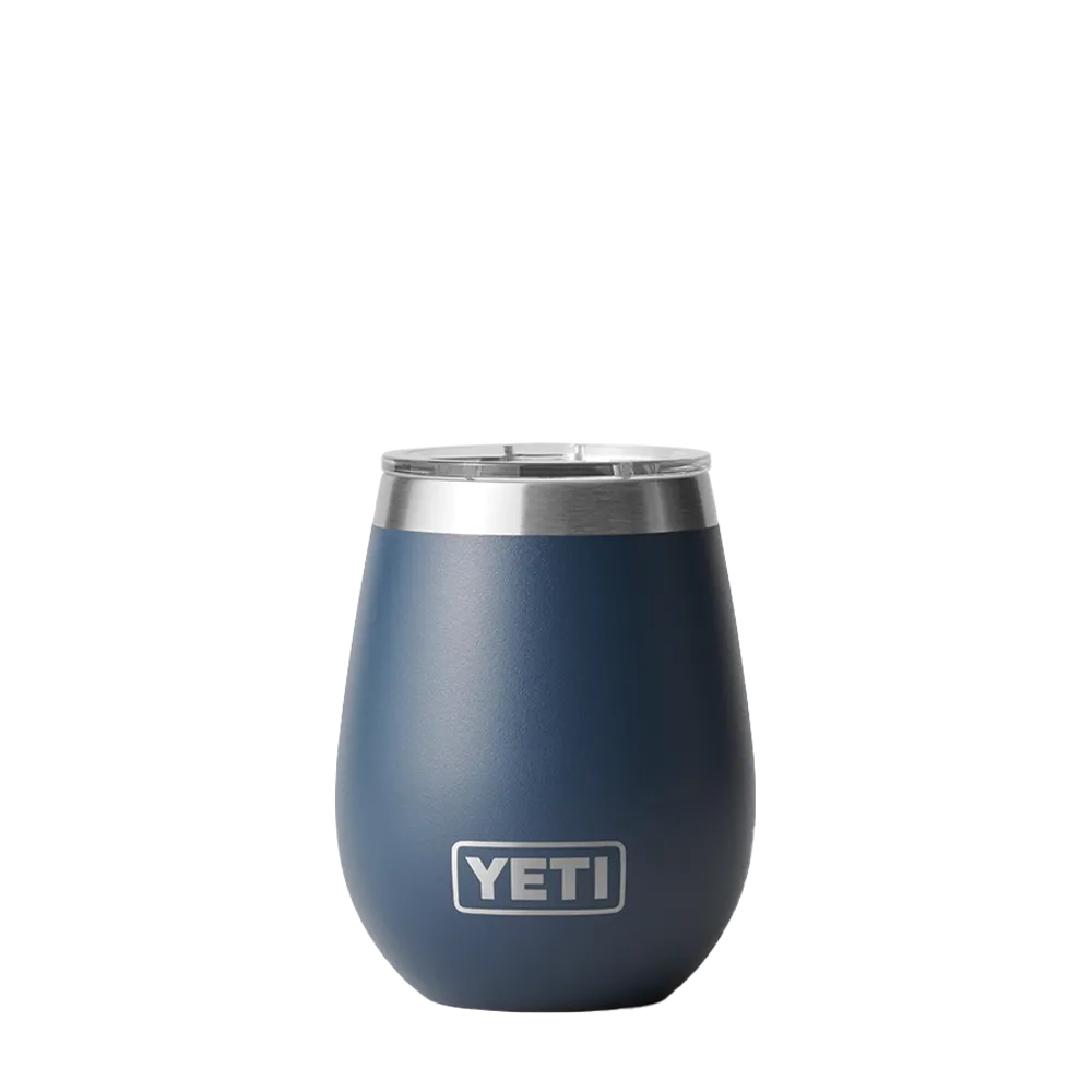 YETI Rambler® Wine Tumbler with DuraSip™ Cermaic Lining 10 oz Navy 