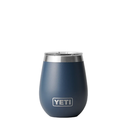 YETI Rambler® Wine Tumbler with DuraSip™ Cermaic Lining 10 oz Navy 