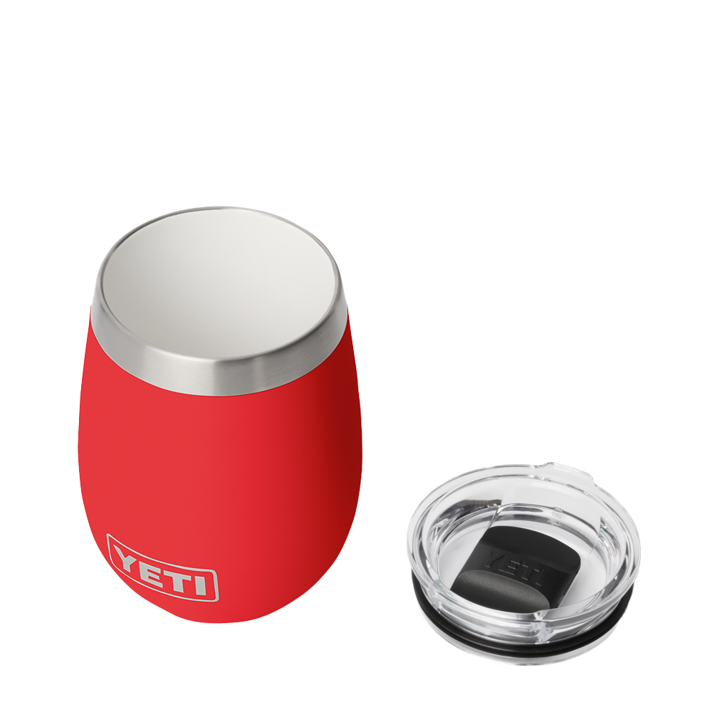 Yeti 10 oz Rambler Wine Tumbler with DuraSip Ceramic Lining 