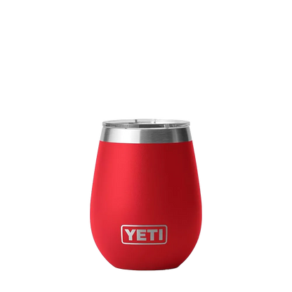 YETI Rambler® Wine Tumbler with DuraSip™ Cermaic Lining 10 oz Rescue Red 