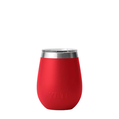 YETI Rambler® Wine Tumbler with DuraSip™ Cermaic Lining 10 oz Rescue Red 