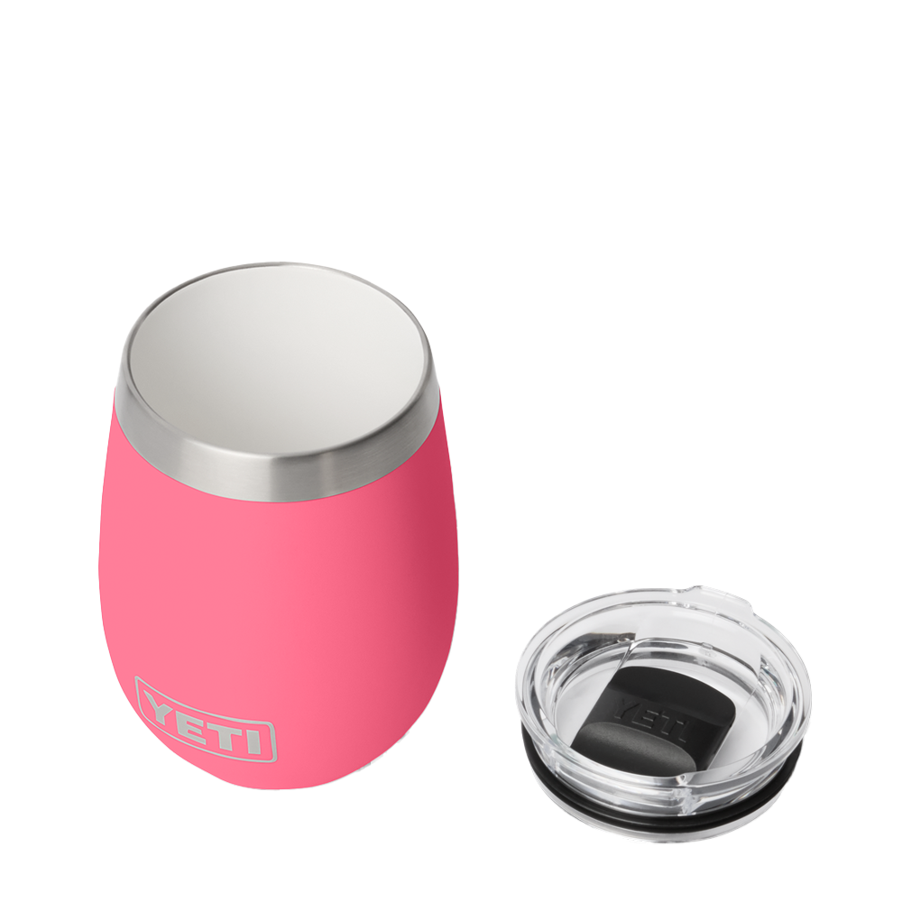 Yeti 10 oz Rambler Wine Tumbler with DuraSip Ceramic Lining 