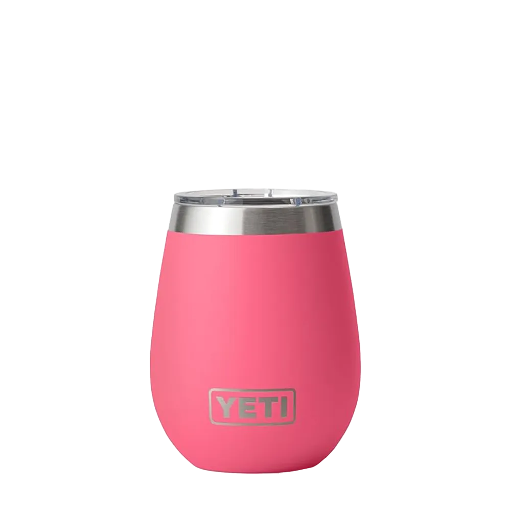 YETI Rambler® Wine Tumbler with DuraSip™ Cermaic Lining 10 oz Tropical Pink 