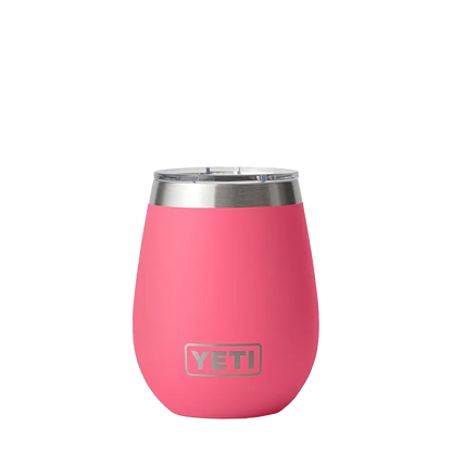 YETI Rambler® Wine Tumbler with DuraSip™ Cermaic Lining 10 oz Tropical Pink 