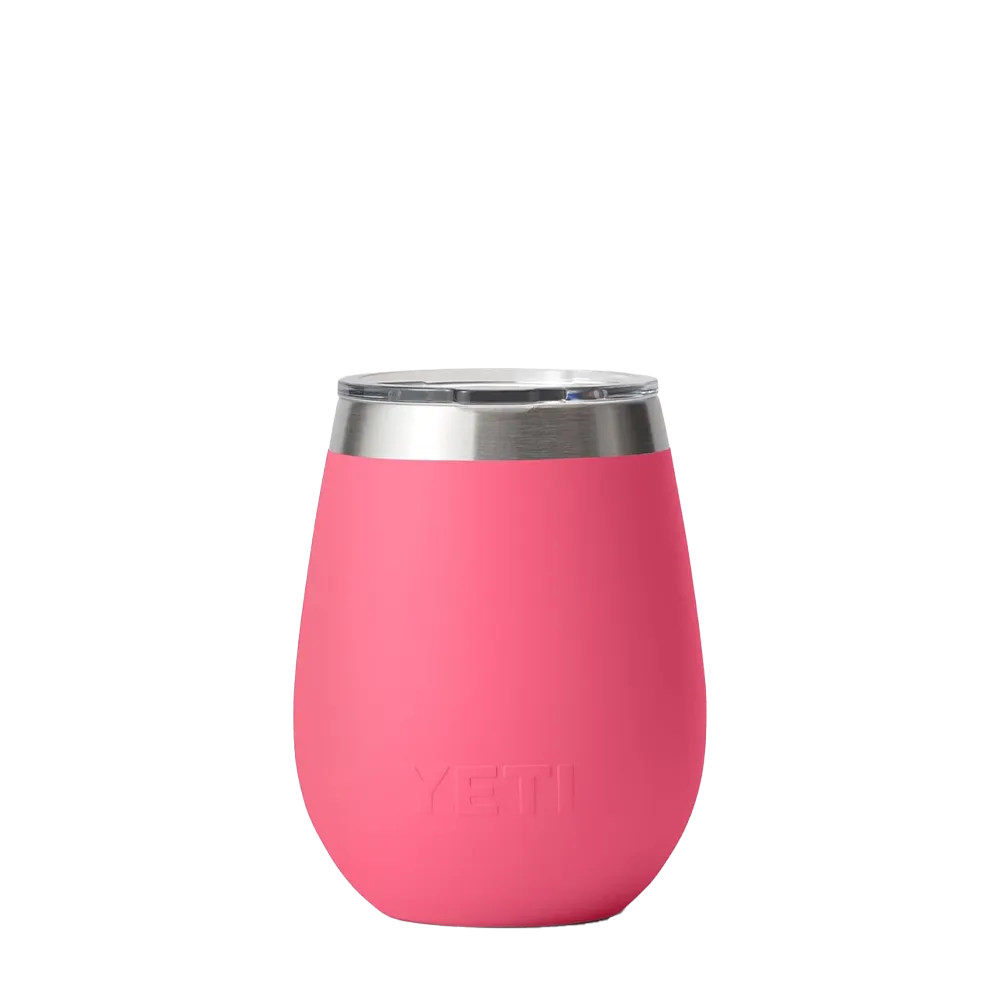 YETI Rambler® Wine Tumbler with DuraSip™ Cermaic Lining 10 oz Tropical Pink 