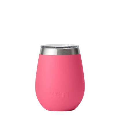 YETI Rambler® Wine Tumbler with DuraSip™ Cermaic Lining 10 oz Tropical Pink 