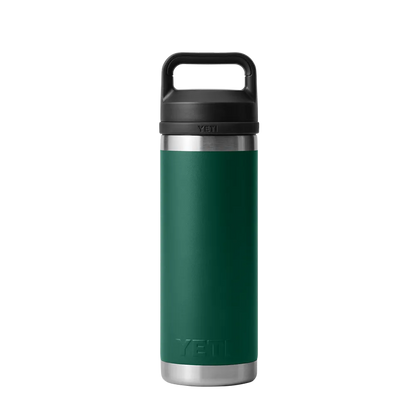 YETI Rambler® Bottle With Chug Cap 18 oz Black Forest Green 