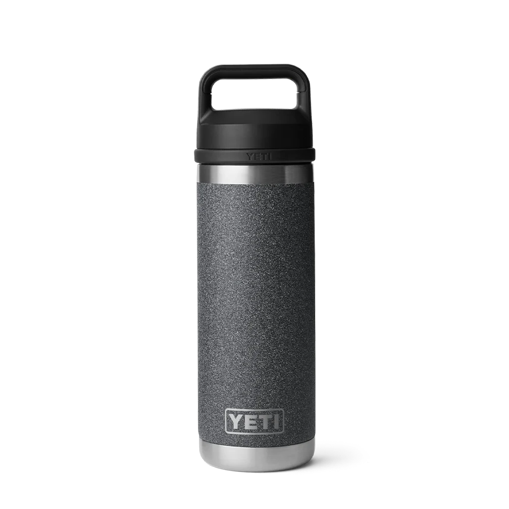 YETI Rambler® Bottle With Chug Cap 18 oz Black Stone 