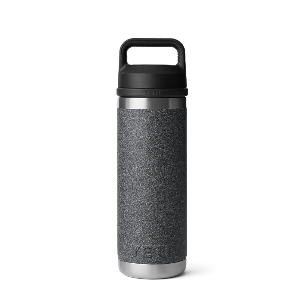 YETI Rambler® Bottle With Chug Cap 18 oz Black Stone 