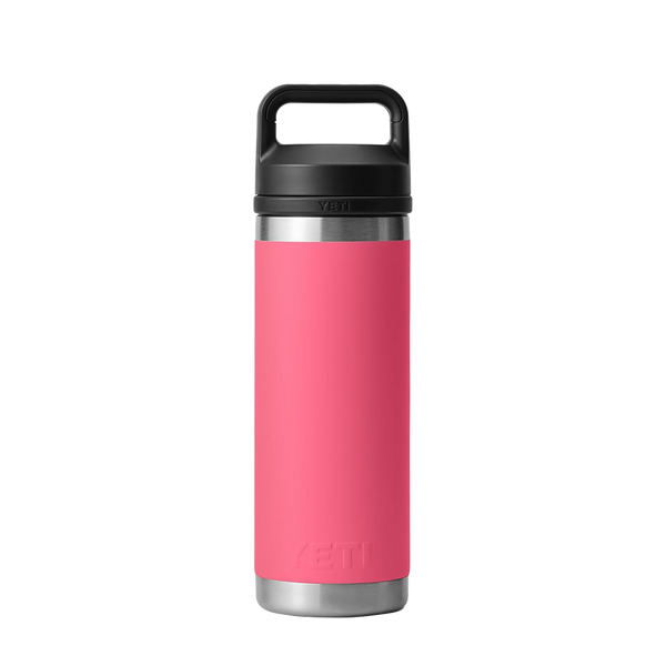 Yeti 18 oz Rambler Bottle with Chug Lid #color_tropical-pink