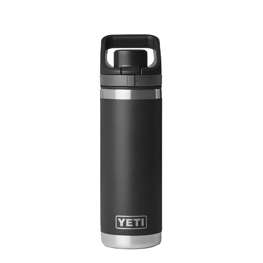 YETI Rambler Bottle with Flip Chug Cap 18 oz Black 