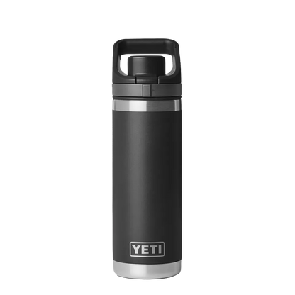 YETI Rambler Bottle with Flip Chug Cap 18 oz Black 