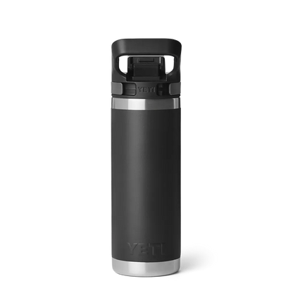 YETI Rambler Bottle with Flip Chug Cap 18 oz Black 
