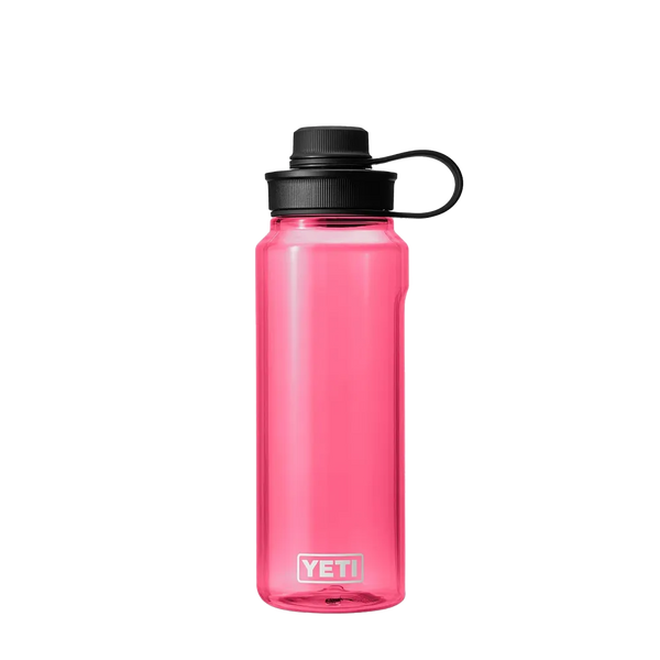 Yeti 34 oz Yonder Bottle with Tether Lid #color_tropical-pink
