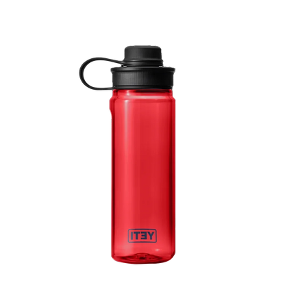 YETI Yonder® Water Bottle with Yonder® Tether Cap 25 oz Rescue Red 