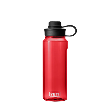 YETI Yonder® Water Bottle with Yonder® Tether Cap 34 oz Rescue Red 