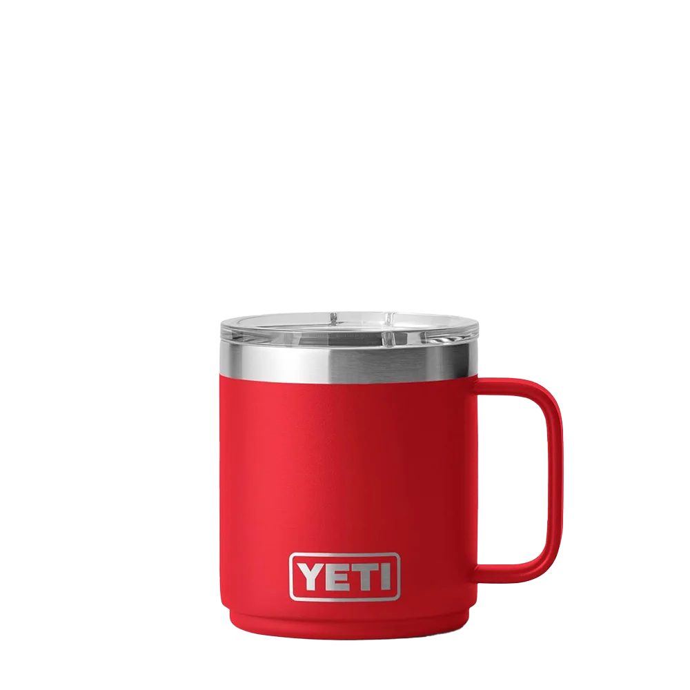 YETI Rambler Stackable Mug 10 oz Rescue Red 