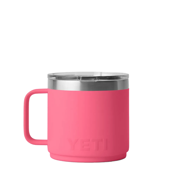 Yeti Rambler 14 oz Stackable Mug #color_tropical-pink