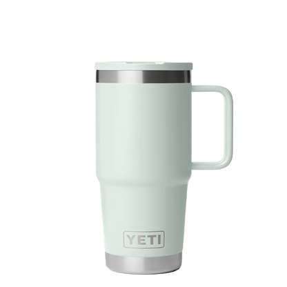 Yeti 20 oz Rambler Travel Mug with Color Match Straw Lid 
