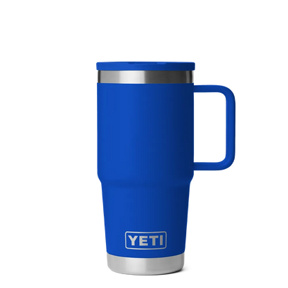 Yeti 20 oz Rambler Travel Mug with Color Match Straw Lid 
