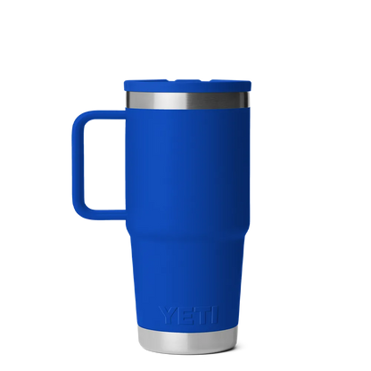 Yeti 20 oz Rambler Travel Mug with Color Match Straw Lid 
