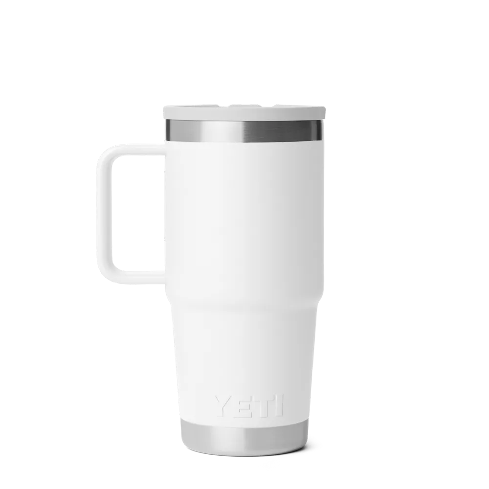 Yeti 20 oz Rambler Travel Mug with Color Match Straw Lid 