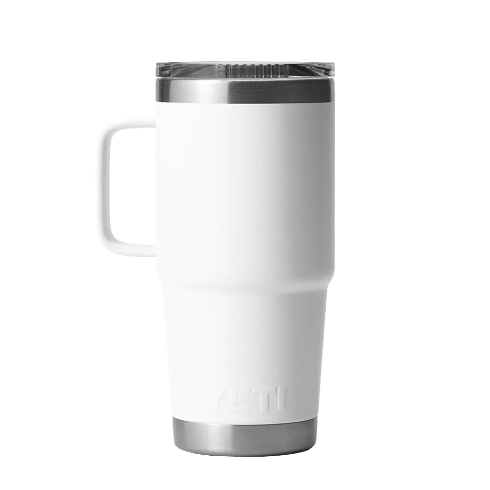 YETI Rambler® Travel Mug with Stronghold™ Lid 20 oz White 