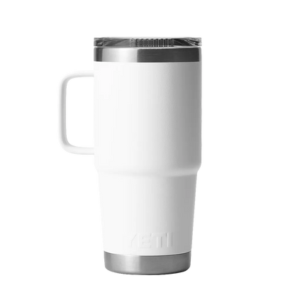 YETI Rambler® Travel Mug with Stronghold™ Lid 20 oz White 