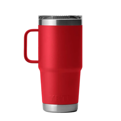 YETI Rambler® Travel Mug with Stronghold™ Lid 20 oz Rescue Red 