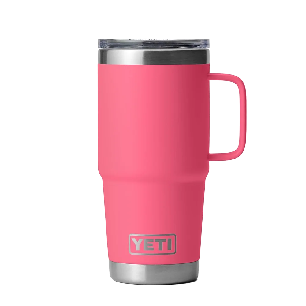 YETI Rambler® Travel Mug with Stronghold™ Lid 20 oz Tropical Pink 