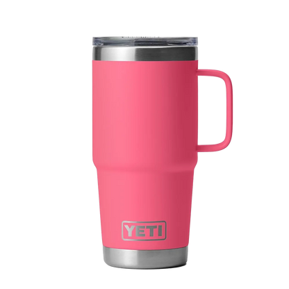 YETI Rambler® Travel Mug with Stronghold™ Lid 20 oz Tropical Pink 