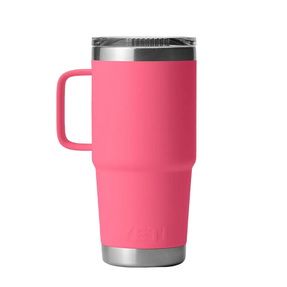 YETI Rambler® Travel Mug with Stronghold™ Lid 20 oz Tropical Pink 