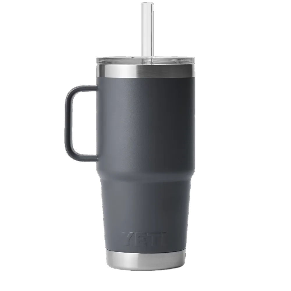 YETI Rambler 25 oz Mug with Straw Lid 