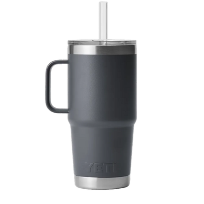 YETI Rambler 25 oz Mug with Straw Lid 